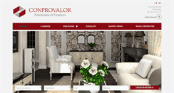 Desktop Screenshot of conprovalor-immobilier.com