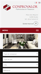 Mobile Screenshot of conprovalor-immobilier.com